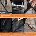 thumbnail image 5 of URPOWER Funda de asiento de coche para perro convertible 6 en 1 para asiento trasero Funda de asiento para perro dividida 60/40 Hamaca para perro 100% impermeable para coche Funda de asiento antidesli, 5 of 5