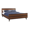 thumbnail image 3 of Linon Mid Century Wood Platform Queen Bed, 3 of 13