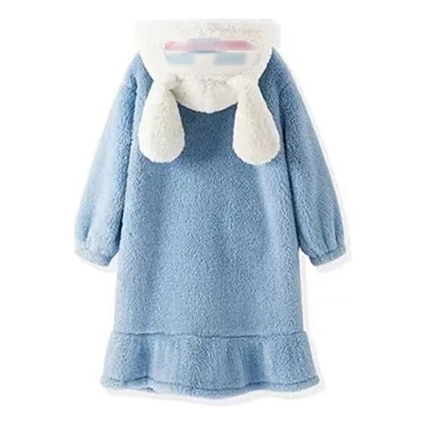 Pijama de franela con dibujos animados para niños, ropa de dormir de Anime Kawaii, Cinnamoroll Sanrio, ropa de estar por casa para Navidad, Linda Niña