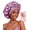 Elegant Violet, variant on Satin Curly Hair Bonnet for Sleeping Anti-Frizz