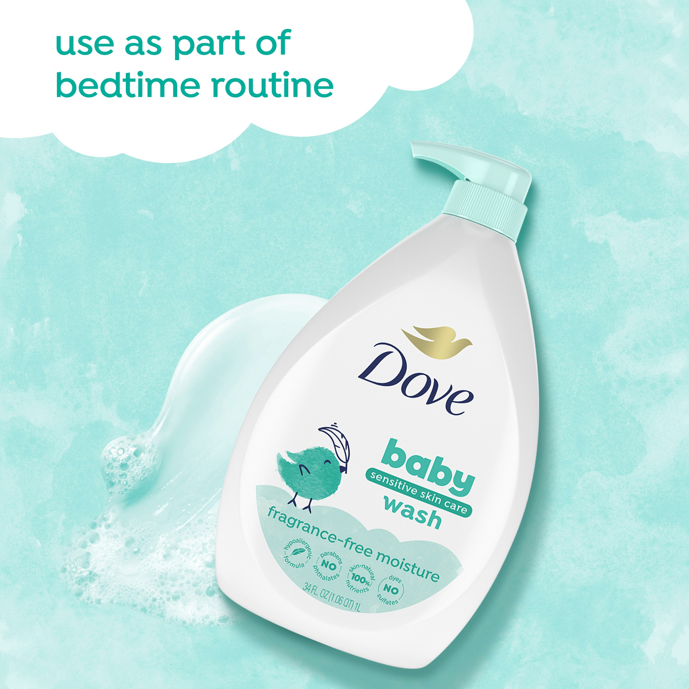 Baby Dove Fragrance Free Sensitive Skin Baby Wash photo 7