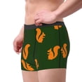 thumbnail image 2 of Yiaed Bold Squirrel Silhouettes Print Men's Soft Cotton Boxer Shorts Breathable Boxers Underwear Moisture-Wicking Underwear Stretch Boxer Briefs for Man-Medium, 2 of 5