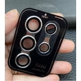 thumbnail image 2 of 2pcs Camera Lens Protector Compatible Samsung Galaxy S22 Ultra, Hd Tempered Glass Metal Ring Camera Protector, 2 of 3