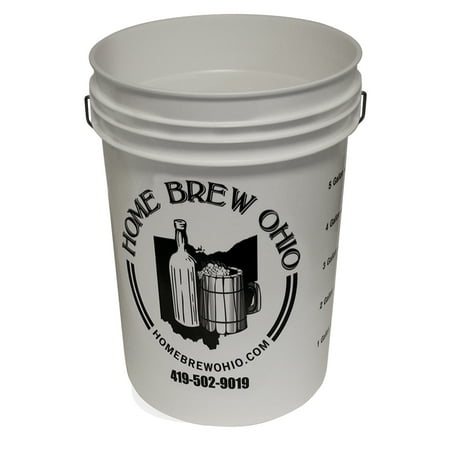 

6.5 gallon plastic fermentor WITHOUT lid