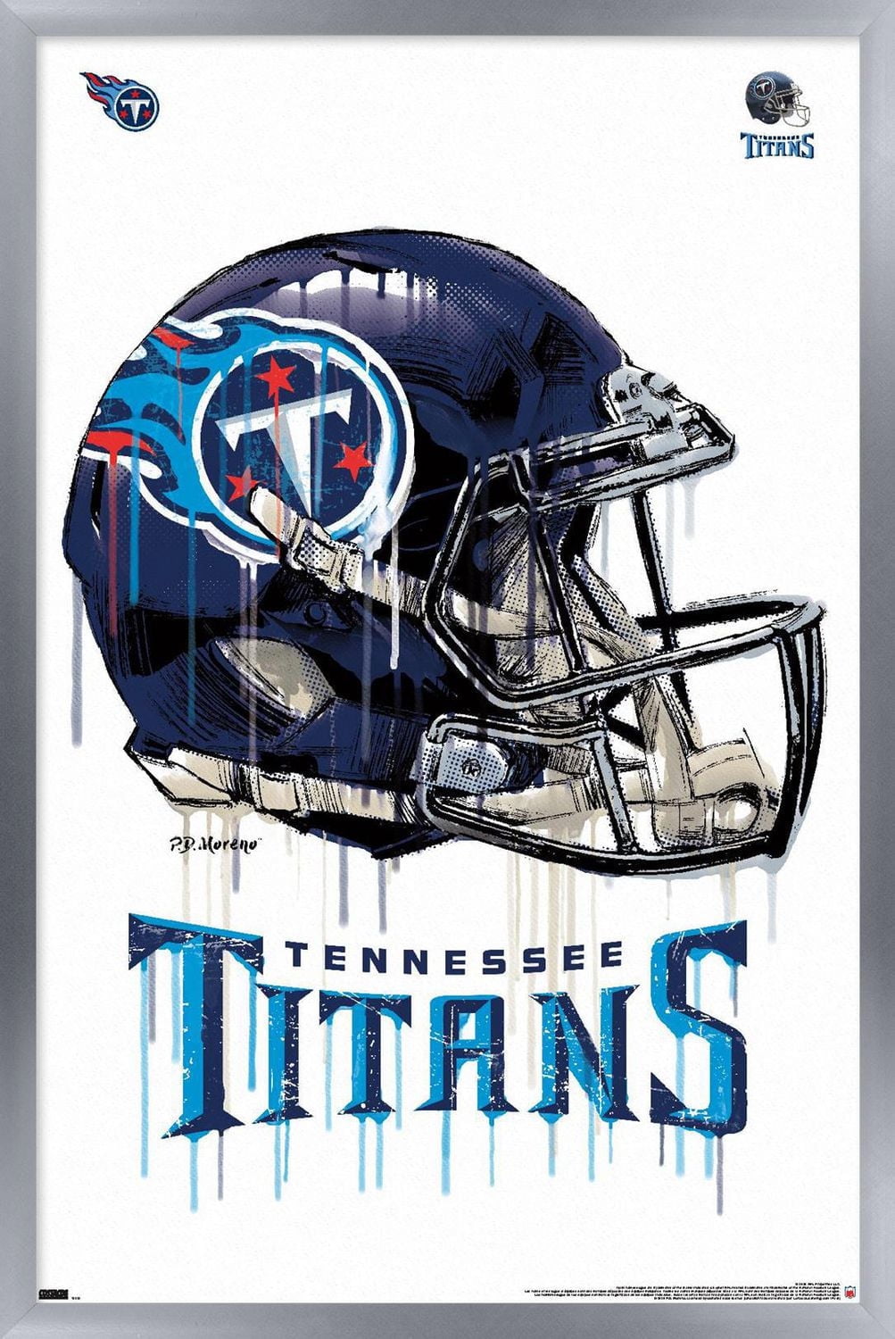 NFL Tennessee Titans - Casque anti-goutte 20