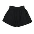thumbnail image 3 of Icvfdpl Womens Summer Shorts Ballet Style Wear Hot Puffy Elastic Waist Exercise Athletic Shorts Soft Black S, 3 of 3