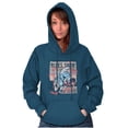 thumbnail image 4 of Smurfs Concert Poster 80s Cartoon Hoodie Sweatshirt Women Men Brisco Brands 2X, 4 of 6
