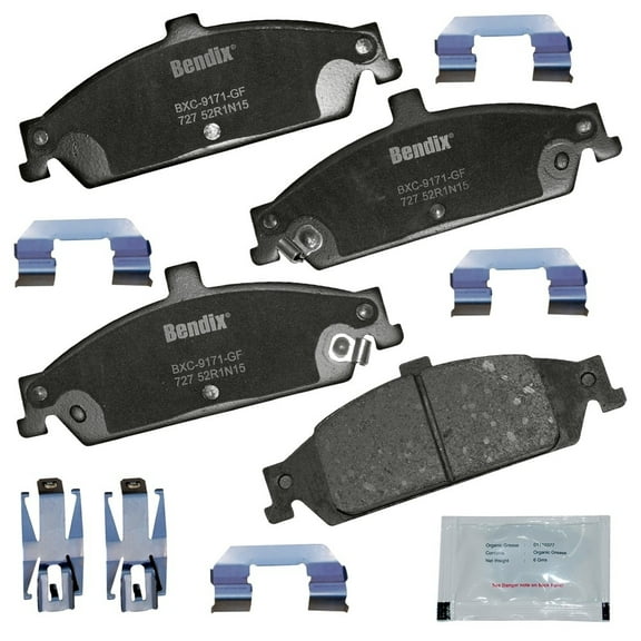 Disc Brake Pad Set Fits select: 1997-2003 CHEVROLET MALIBU, 2004-2005 CHEVROLET CLASSIC