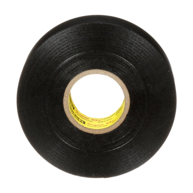 Vinyl Electrical Tape, Black, 3/4 in. x 52 ft. photo 2
