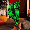 thumbnail image 2 of Halloween Leggings For Women Colorful Skull Print Squat Proof Active Soft Leggings for Workout Gym Casual, 2 of 5