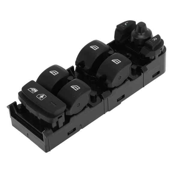 Power Window Switch No.31433407 Front Left Driver Side Window Control Switch for Volvo S60 V60 XC60 Black