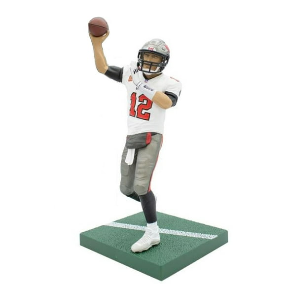 NFL Série 3 Tom Brady (Flibustiers de la Baie Detampa) Artéfacts Sportifs Premium (PSA) 6" Figure de Football
