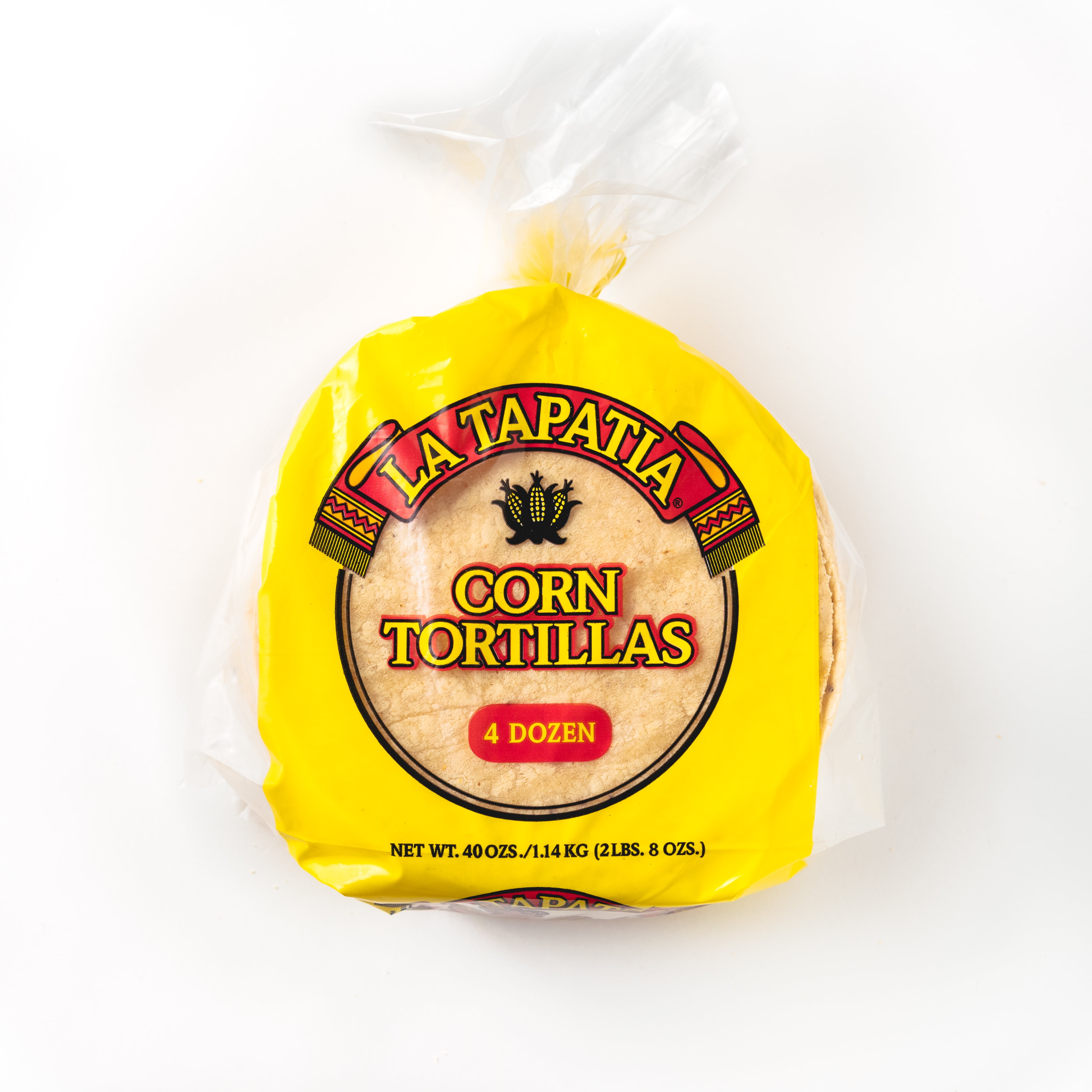 La Tapatia Original Recipe Cooked Corn Tortillas, 40 oz, 48 Count Package