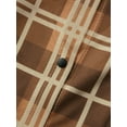 thumbnail image 4 of Burkashear Family Matching Christmas Pajamas Set Plaid and Reindeer Print Holiday Pajamas Sleepwear Dad Mom Kids PJs, 4 of 9