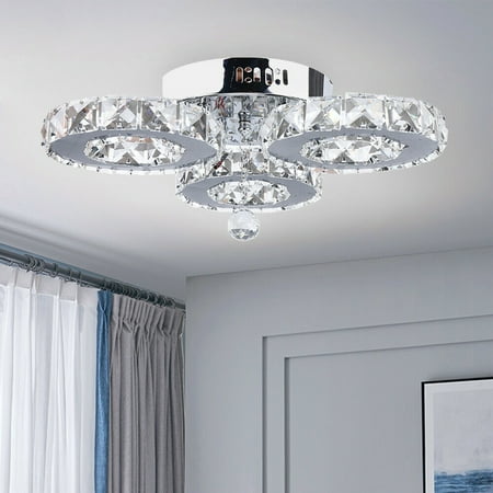 

DENEST Modern 3 Heads LED Chandeliers Warm White Light Ceiling Lamp Pendant Lighting