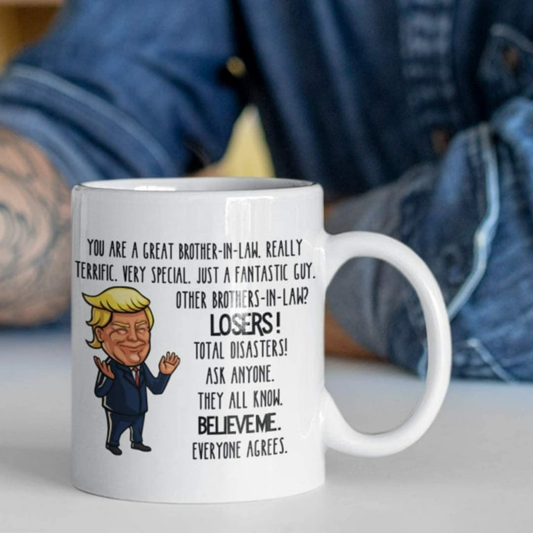 Funny 44 Year Old Gift - 44th Birthday Trump Tumbler Mug 20oz Black  Stainless Va