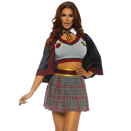 Leg Avenue Womens Spellbinding Magic School Girl Halloween Costume