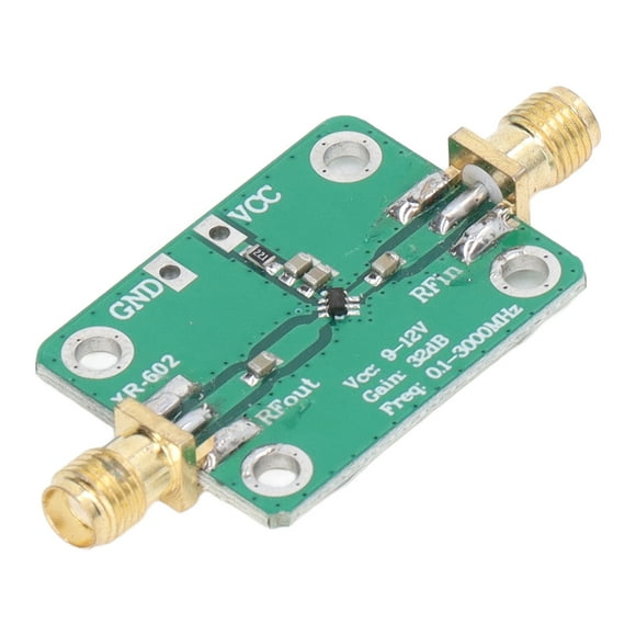 Módulo Amplificador De Radiofrecuencia Radioaficionado Paso De Corriente Módulo Amplificador De RF De Ganancia De 32 DB De Baja Potencia Para Audio De TV ANGGREK Hardware