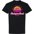 thumbnail image 3 of Inktastic Summer Enjoy the Sunshine Huntington Beach California Pink T-Shirt, 3 of 5