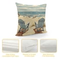 thumbnail image 4 of Chilfamy Storybook Illustration Fashion Style Dirt-Resistant Throw Pillow Covers for Couch Sofa Bed Living Room Bedroom Pillowcase, Suitable for Home Decor, 1PC 24x24in, 4 of 5