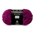 thumbnail image 3 of Mainstays Soft Velvety Yarn, 315 yd, Magenta Purple, 100% Polyester, 3 of 4