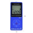 thumbnail image 2 of Hrd-602 Receptor De Radio Portátil Radio Fm / Am Pantalla Lcd Botón De Bloqueo Radio De Bolsillo Con Auricular Podómetro Deportivo Cateissary EL011886-00, 2 of 6