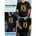 thumbnail image 6 of AllAreN T-Shirts for Dad Best Dad in the World Shirts for Dad Short Sleeve Loose Fit T-Shirts for Father, 6 of 7