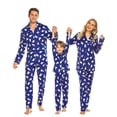 thumbnail image 2 of 2023 Winter Christmas Pajamas Set for Family Turn-down Collar Full Sleeve Button Shirt+Trousers 2 Pcs Suit Sleepwear Xmas Look, 2 of 4