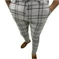 thumbnail image 2 of Pantalones largos de verano para hombre, pierna recta, para uso diario, finos, informales, de negocios, de rayón, 2 of 5