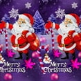thumbnail image 2 of Juego de ropa de cama de Papá Noel de Navidad Funda nórdica impresa en 3D de poliéster + 2 fundas de almohada + Sábana, 2 of 8