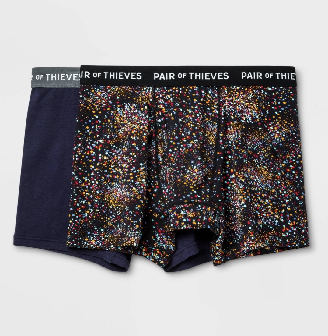 Pair of Thieves Super Soft Boxer Briefs Mens Size Small 2 Pairs Pair of Thieves Super Soft Boxer Briefs Mens Size Small 2 Pairs