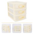 thumbnail image 1 of LITINKIMI 1Pc Yellow Plastic Storage Cabinet with Multi Layer Drawers for Home and Office Storage, 1 of 6