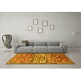 thumbnail image 3 of Ahgly Company Indoor Rectangle Animal Yellow Traditional Area Rugs, 3' x 5', 3 of 4