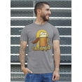 thumbnail image 2 of Oktoberfest Beer Mug W Sausage T-Shirt Men -Image by Shutterstock, Male Medium, 2 of 4