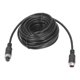 thumbnail image 3 of Cable de extensión de video para automóvil, cable de extensión de cámara de respaldo de automóvil de 4 pines de 33 pies/10 m, cable de extensión de video de aviación, rendimiento finamente ajustado, 3 of 9