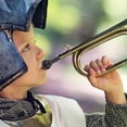 thumbnail image 4 of HLONK Trumpet Mouthpiece Practice Trumpet Mouthpiece Instrument Accessory for Beginners Performance, 4 of 7