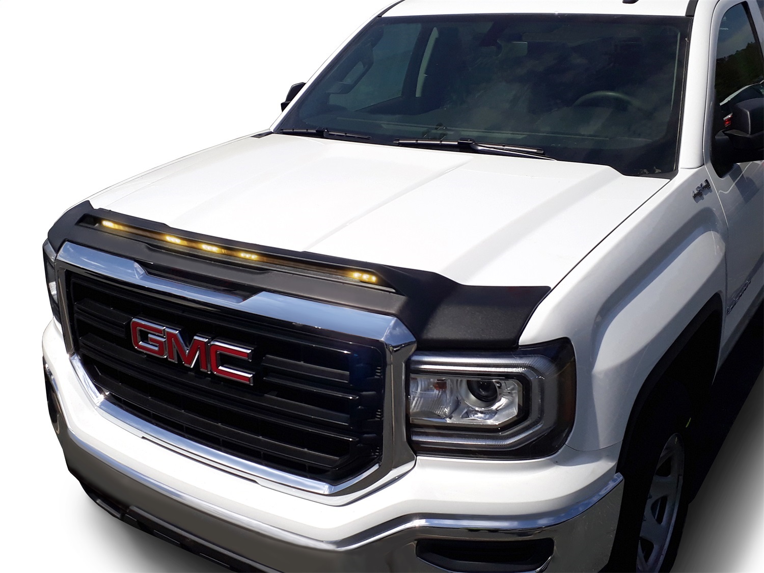 Auto Ventshade AVS 753075 Aeroskin LightShield Hood Protector for 20142018 GMC Sierra 1500