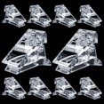 thumbnail image 1 of Nail Gel 10PCS Nail Tips Clip for Quick Building Extension Nail Plastic Finger Extension Builder for DIY Manicure Nail Art, 1 of 5