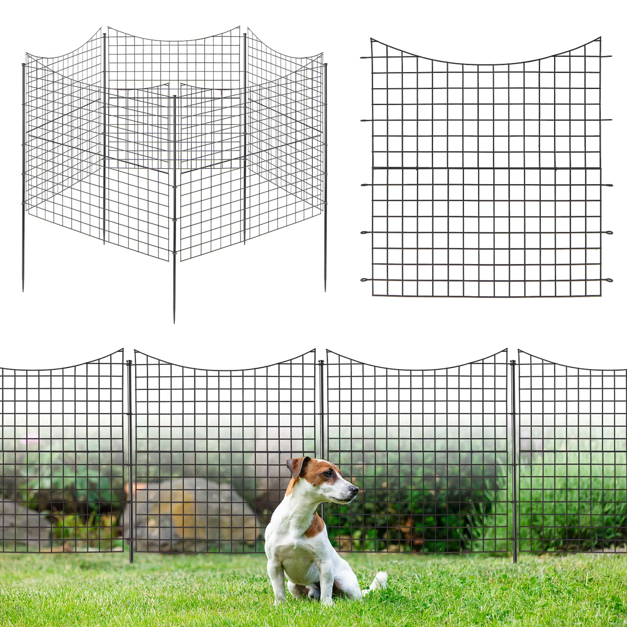 Dog fencing for gardens discount