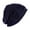 Navy, variant on Outfmvch Winter Hats For Women Beanie Women Splicing Model Hat Beading Hat Muslim Ruffle Cancer Chemo Hat Wrap Cap Winter Hats For Men Beige S