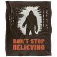 thumbnail image 2 of bCreative - Ephemera Blanket, 50'x60' Bigfoot Don't Stop Believing Silky Touch Super Soft Throw Blanket, 2 of 6
