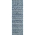 thumbnail image 3 of Oak Hand Woven Modern Area Rug - Blue - 2' 2" x 6' 6" Runner, 3 of 4
