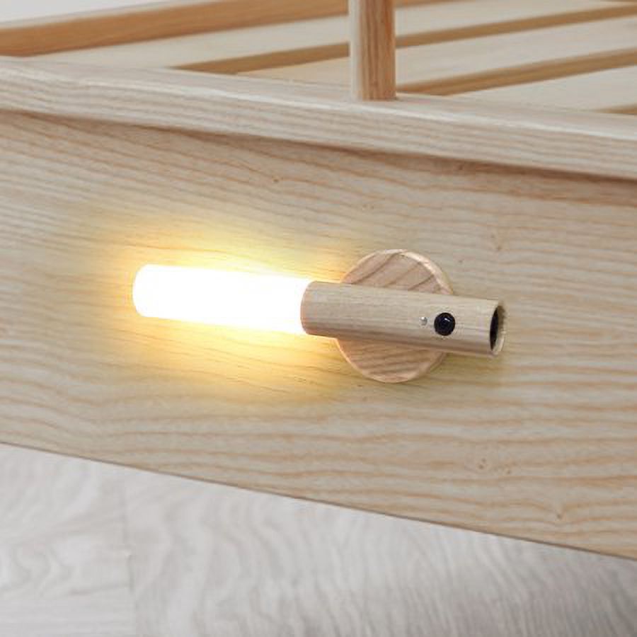 LANDGOO 1Pack Wall Sconce Lamp Induction Motion Sensor Cabinet Light LED Night Light USB Rechargeable - image 11 of 11