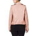 thumbnail image 6 of KOGMO Womens MOTO PU Vegan Leather Jacket with Belt, 6 of 6
