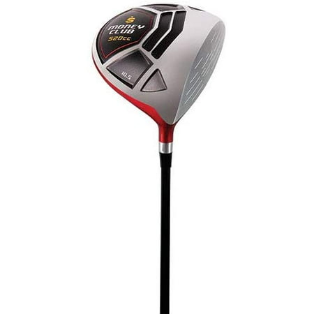 Men's Money Club High Launch 520cc 10.5° Golf Driver. Right Handed Premium Ultra Forgiving Regular Flex Graphite Shaft with Tour Velvet (Best Golf Grips For The Money)