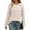 Khaki_DD04, variant on Lumtrix Women's Crew Neck Fall Dressy Casual Sweater Tops 2025 Button Clothing Purple S