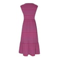 thumbnail image 4 of LOVZFMLL Robes Robe Imprimée Sans Manches à Col Rond pour Femmes, 4 of 4