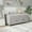 Gray Wash, variant on Shoe Bench with Lift Top Storage and 3 Shutter-shaped Doors, Entryway Storage Bench with Removable Cushion, Wooden Shoe Cabinet Bench with Hidden Storage Space for Living Room, Bedroom, Hallway, Navy