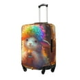 thumbnail image 2 of Salouo Rainbow Lamb Breakfast Pattern Travel Dust-proof Suitcase Cover, Softside Suitcase Protector Luggage Cover Protector for 18-32inch ,Not Included Suitcase, 2 of 8