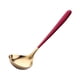 thumbnail image 1 of Cuchara de salsa Toystoory acero inoxidable espejo pulido plateado oro rojo, 1 of 6